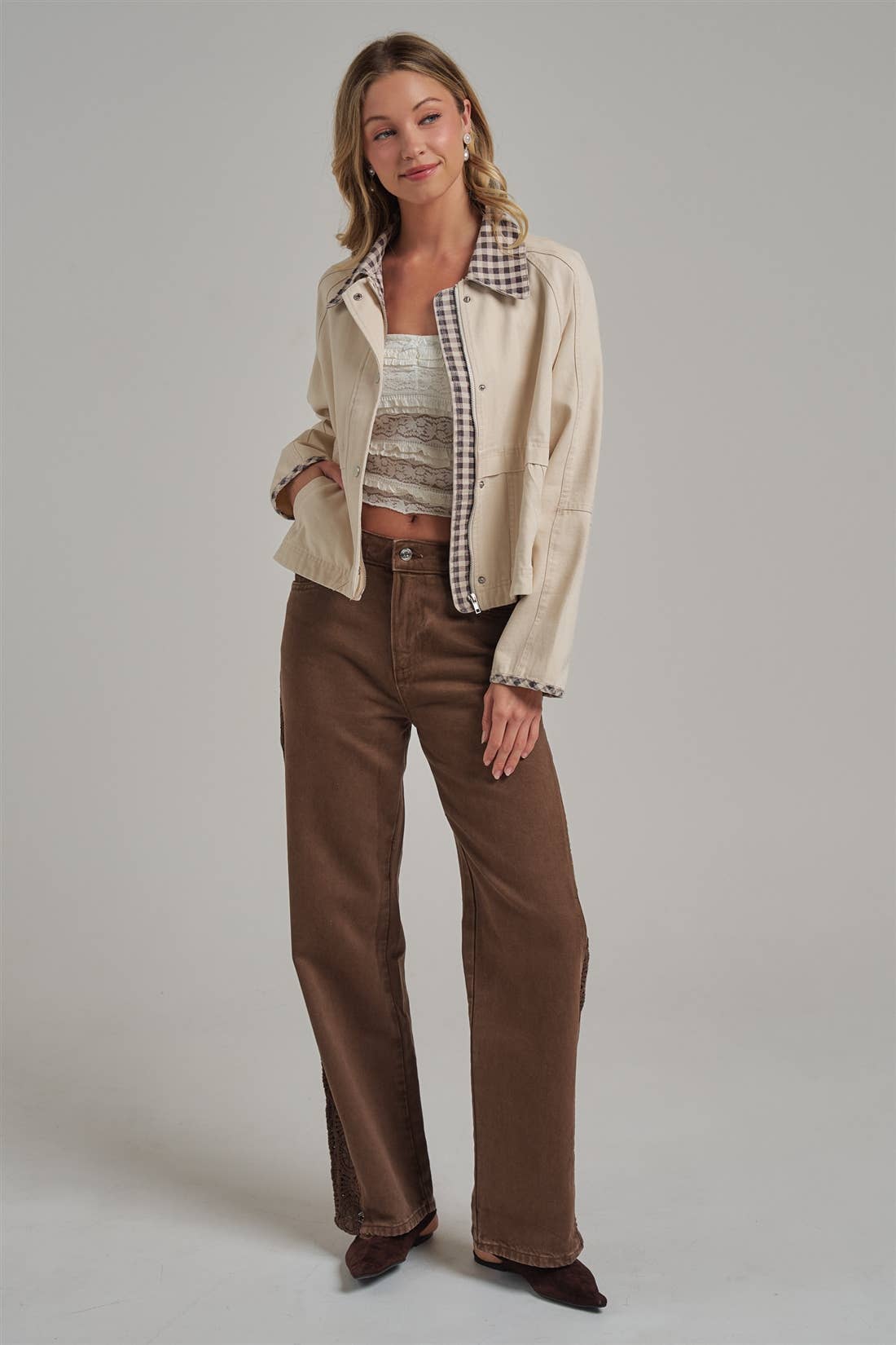 Sutton Plaid Jacket