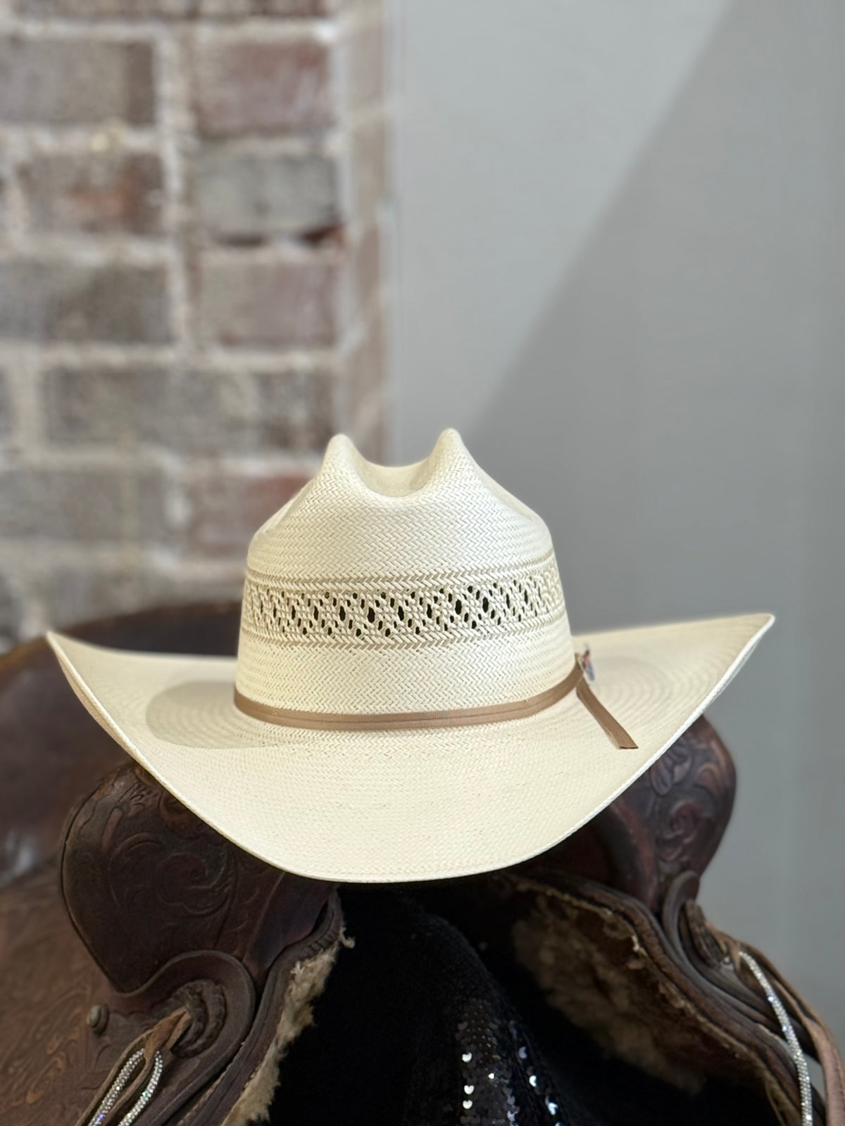 Wildfire Resistol Straw Natural 4 1/4 Brim