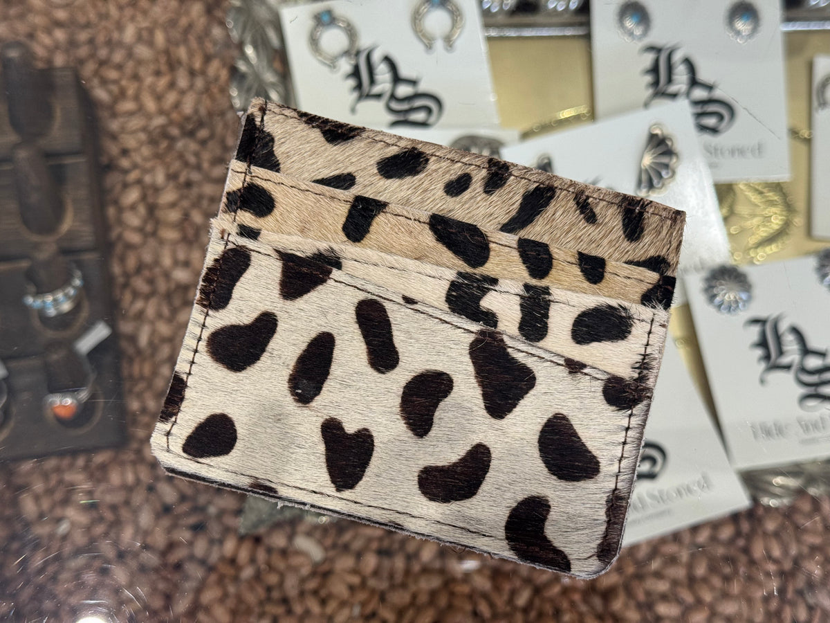 Cowhide Card Holder