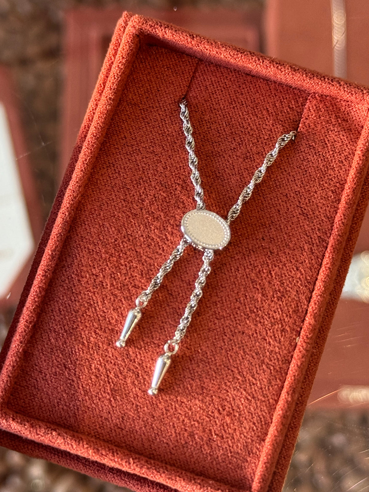 Annley Bolo Tie Necklace