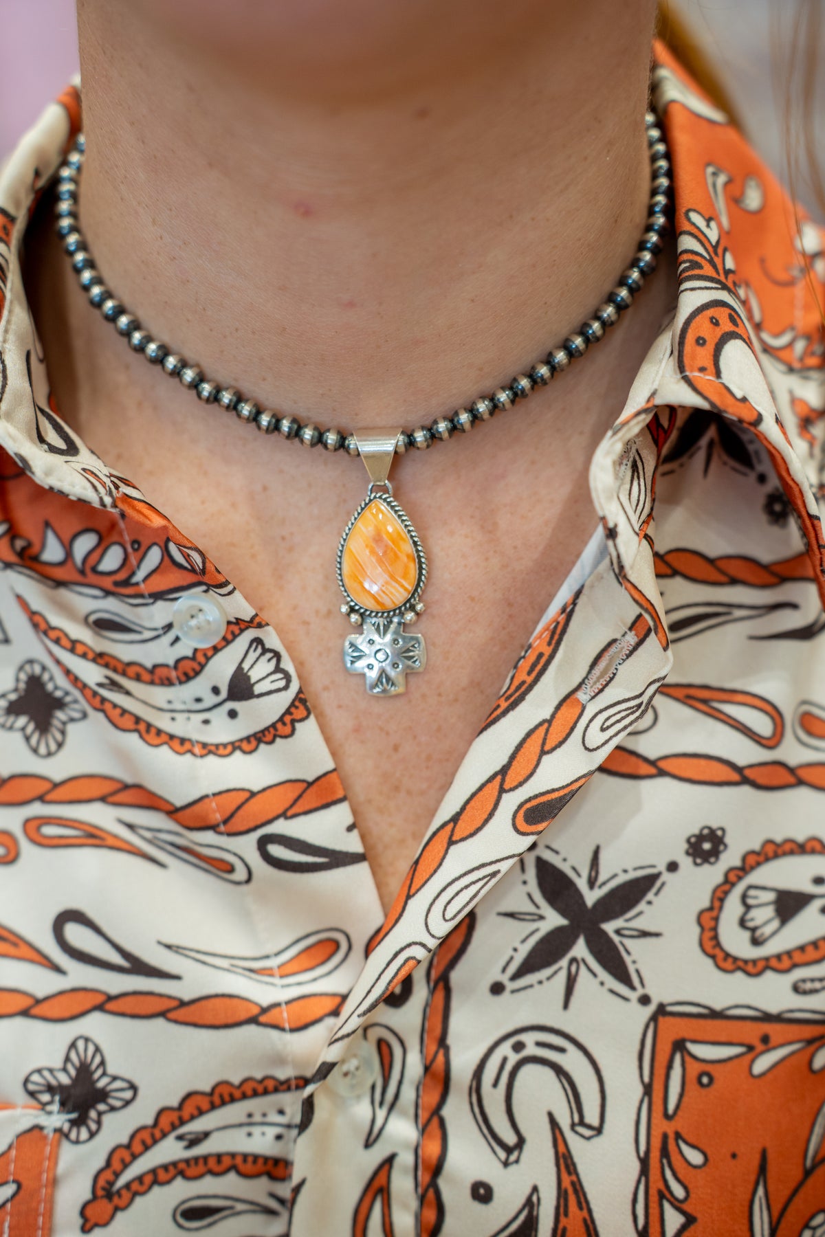 SS Spiny Pendant