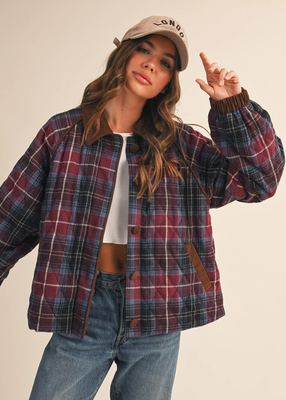 Perfect Plaid Coat