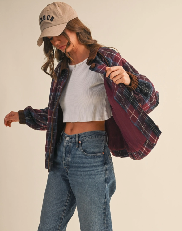Perfect Plaid Coat