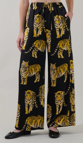 Wide Leg Bengal Trousers
