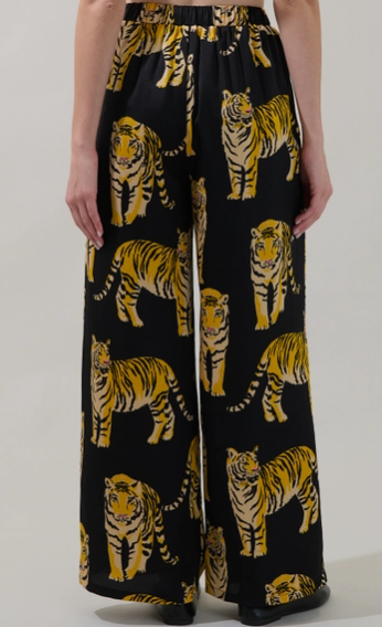 Wide Leg Bengal Trousers