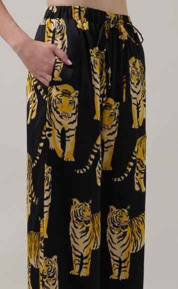 Wide Leg Bengal Trousers