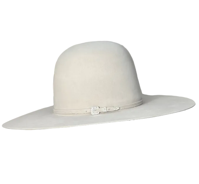 Rodeo King 100X / 100% Pure Beaver 4 1/2" Brim | Silverbelly