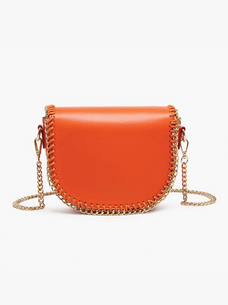 Gold Chain Trim Crossbody