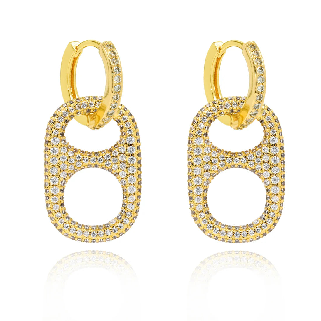 Hillbetty Gold Huggie Earring
